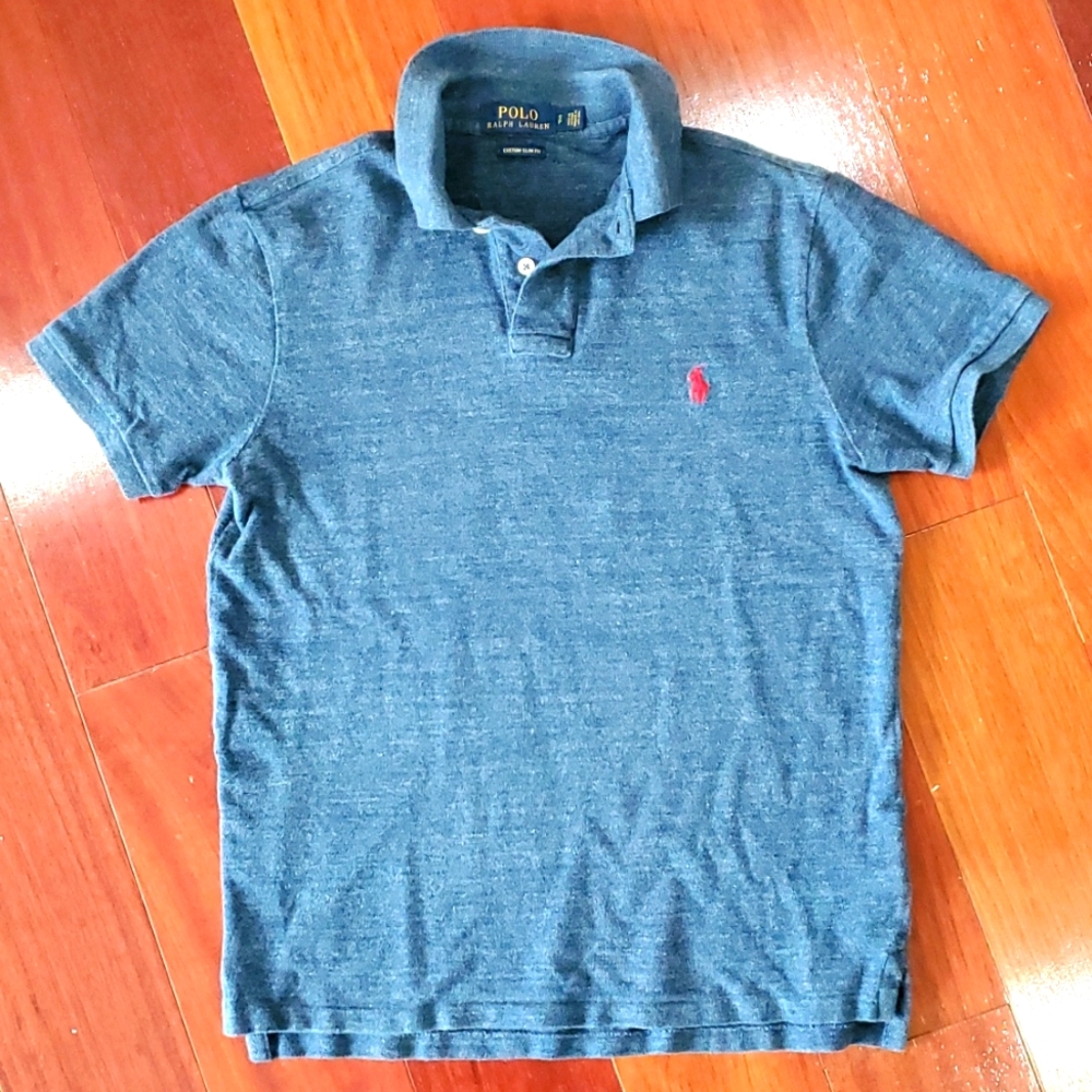 Ralph Lauren Polo Shirt, Small custom Slim Fit 🔥🔥